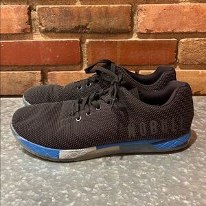 NOBULL Black Lightening Trainers Size Mens 10.5/ Womens 12
